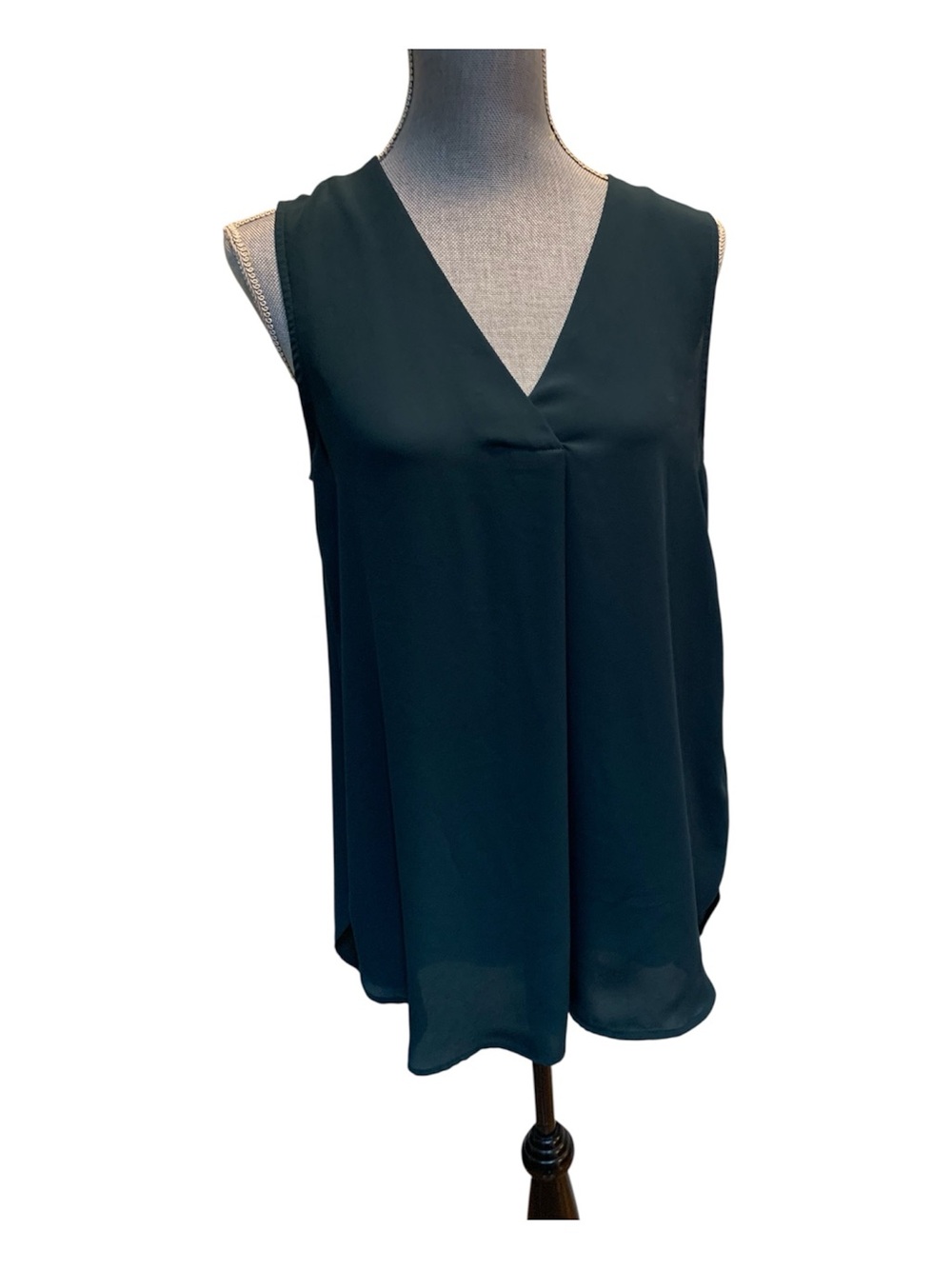 Sleeveless H&M V-Neck Women's Top in Dark Teal